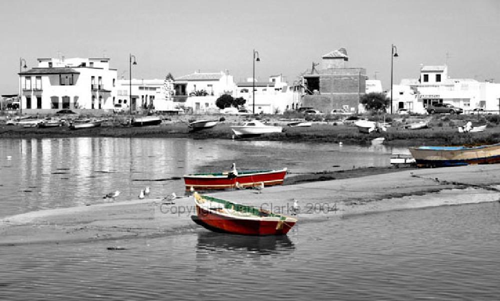 Fishing boats in Isla Christina, Huelva, Spain