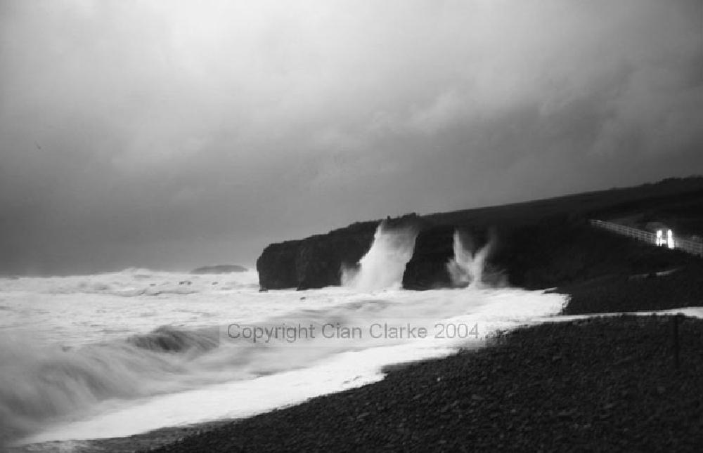 Rough weather at Ballyvooney