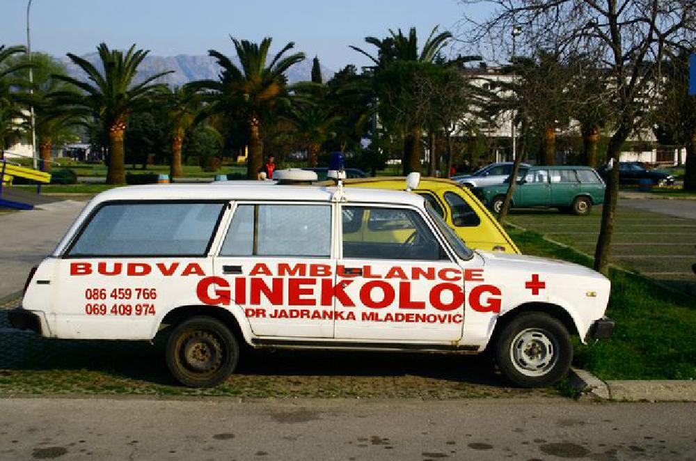 Ambulance in Budva