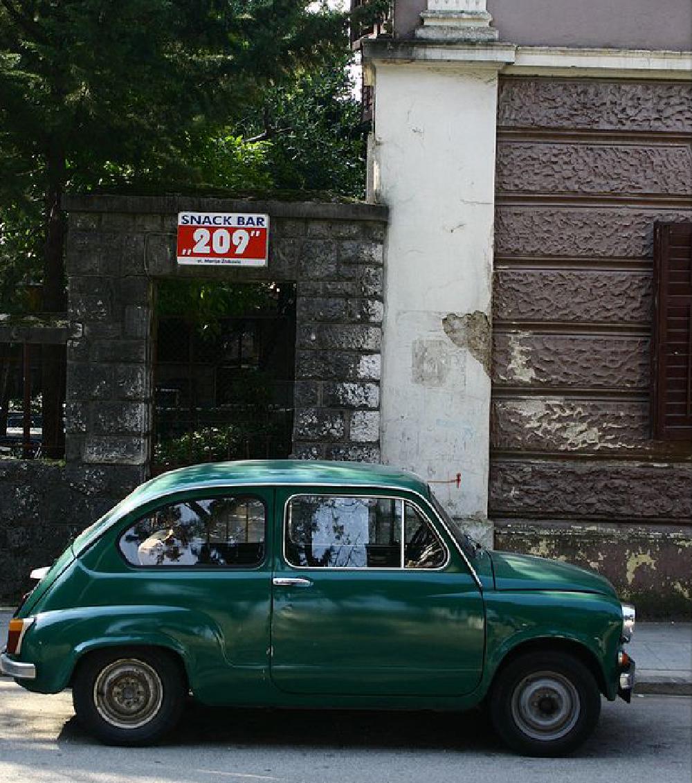 Car in Kotor