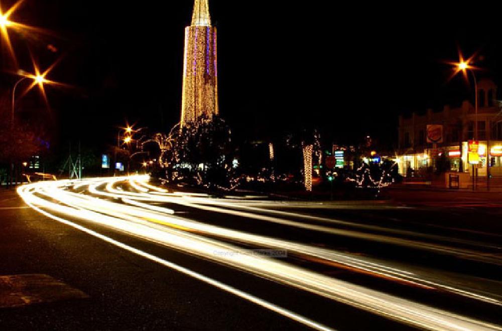 The Copper Tower at Christmas, Marbella